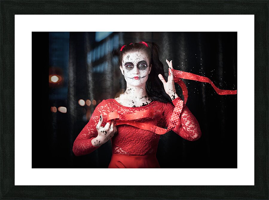 Spiritual journey of the dearly departed Picture Frame print