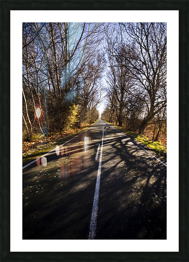 The way to Swansea Picture Frame print