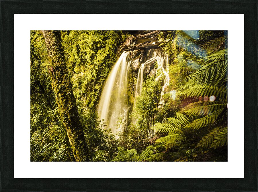 Philosopher Falls Western Tasmania Picture Frame print