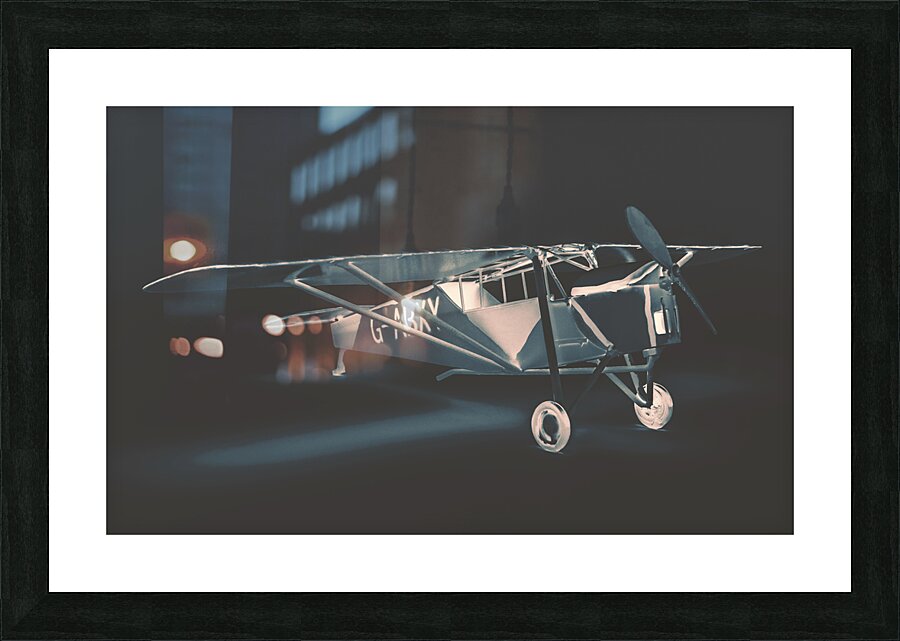 Tin wings Picture Frame print