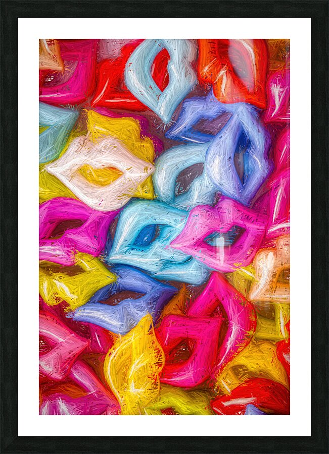 Lip gloss Picture Frame print