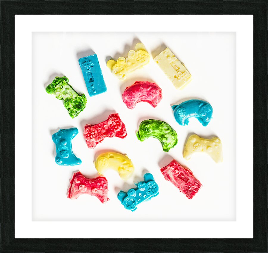 Sweet gaming Picture Frame print