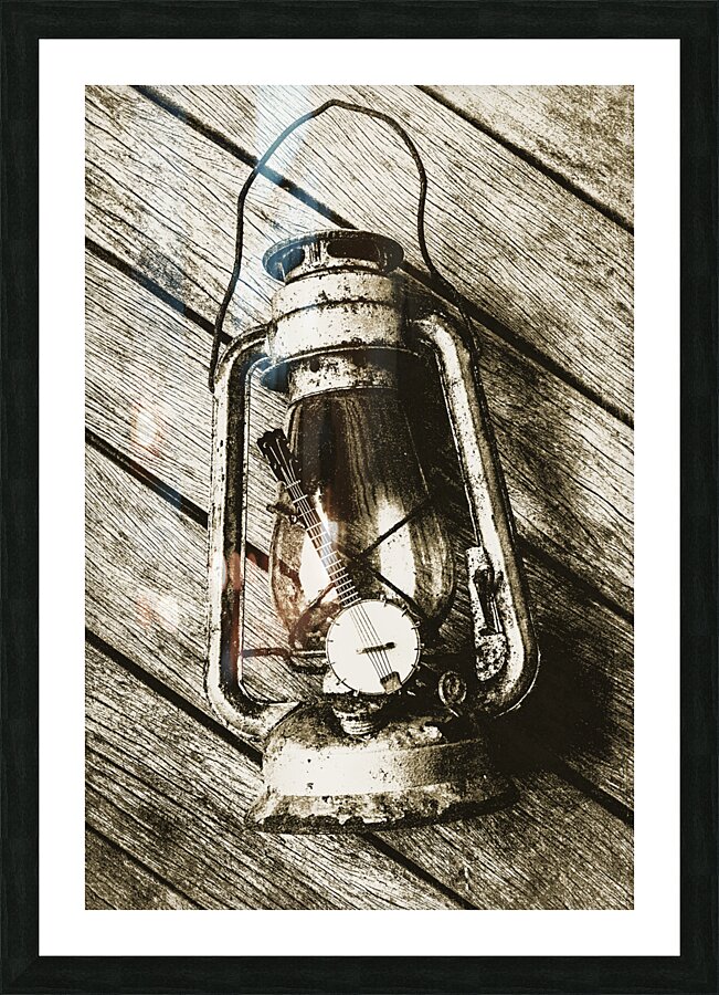 Sounds of country Picture Frame print