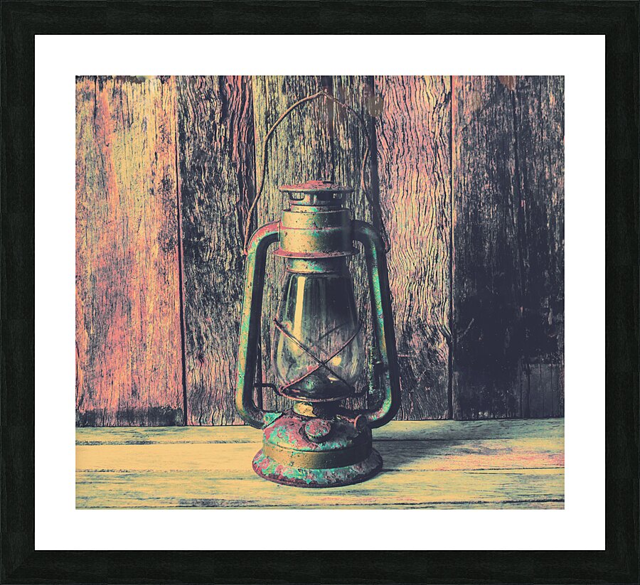 Reclaimed Picture Frame print