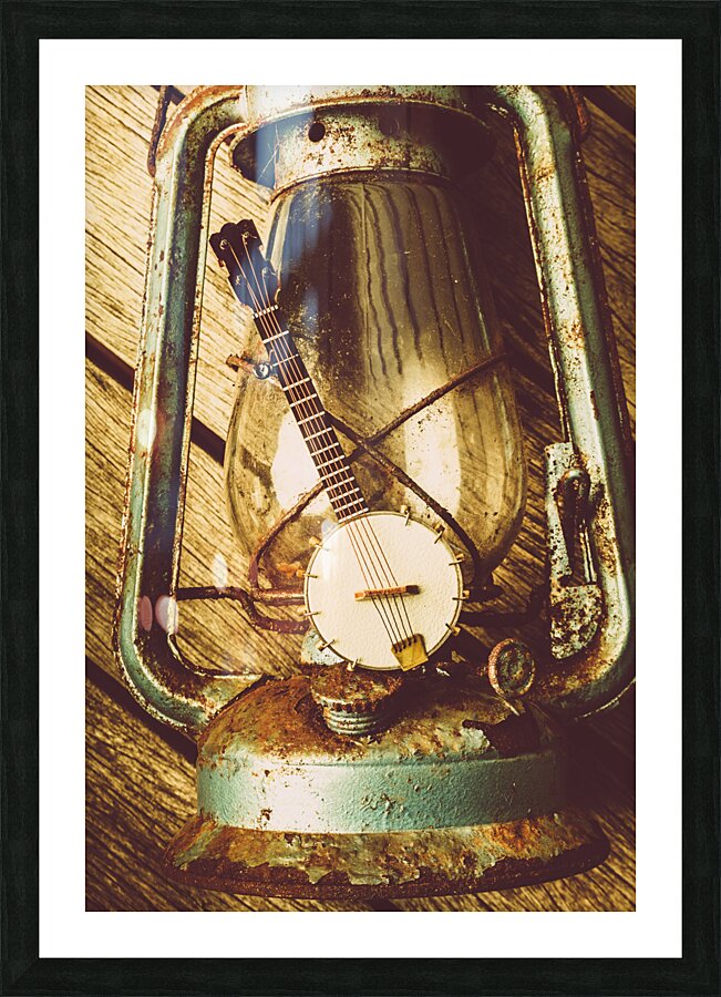 Rustic county charm Picture Frame print