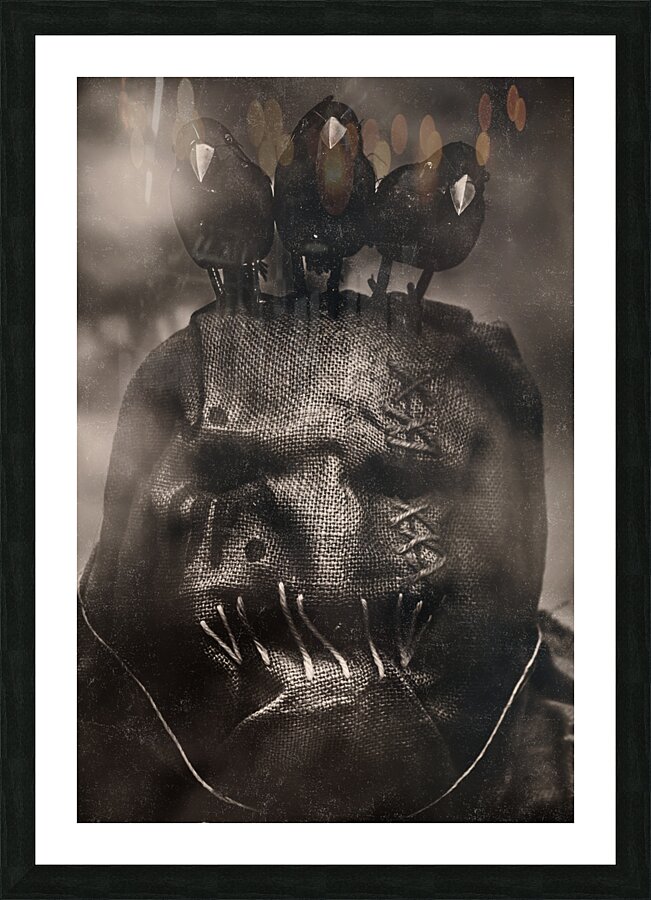 Crowtrolled opposition Picture Frame print