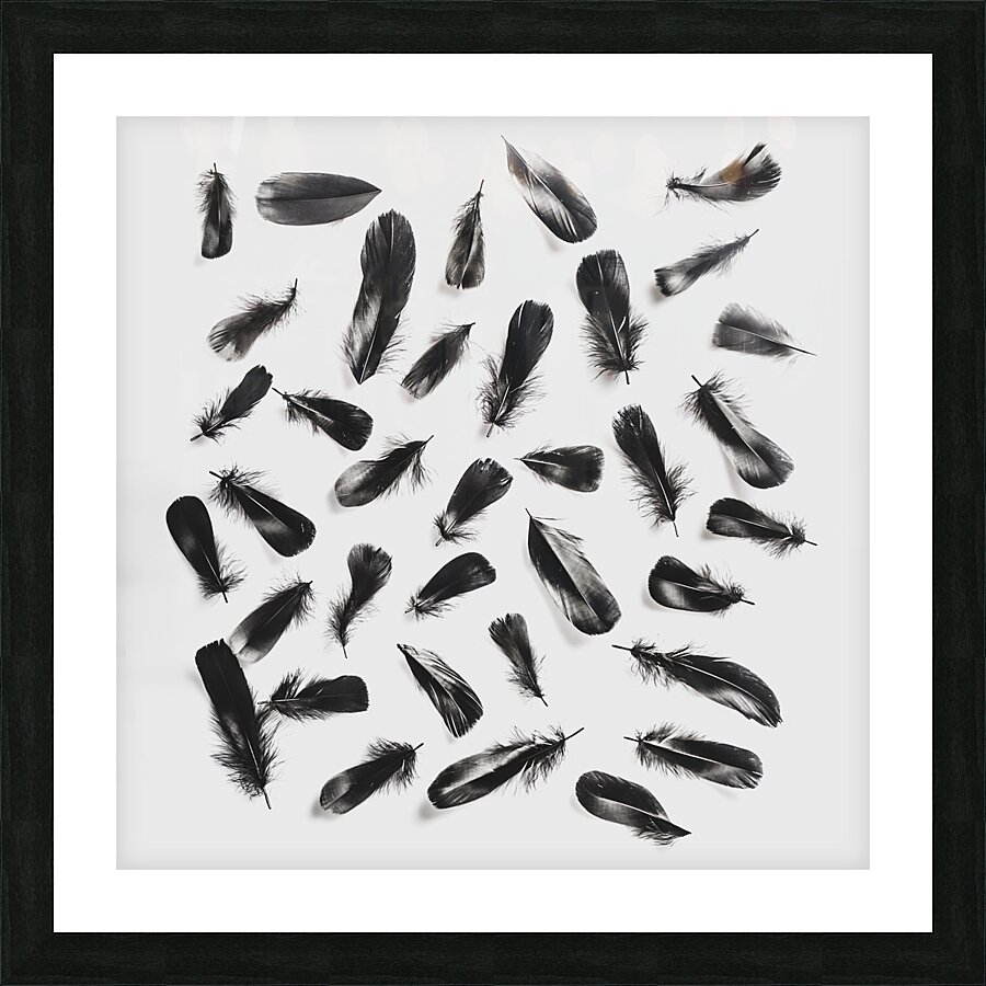 Light and dark Picture Frame print