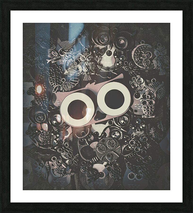 Industriowl Picture Frame print