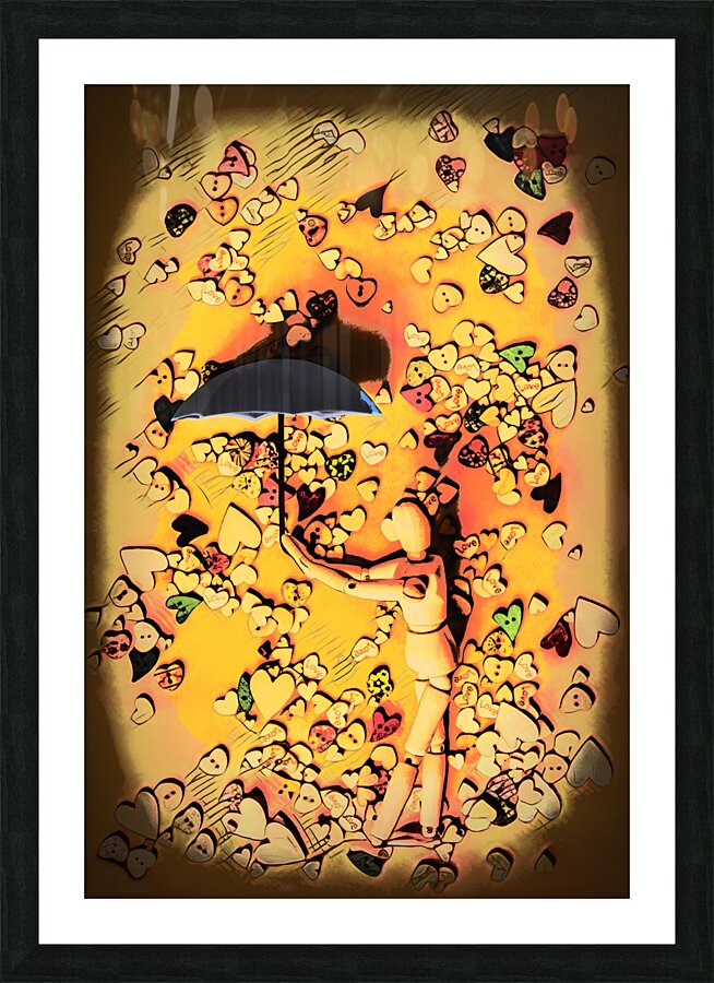 The love limerick Picture Frame print