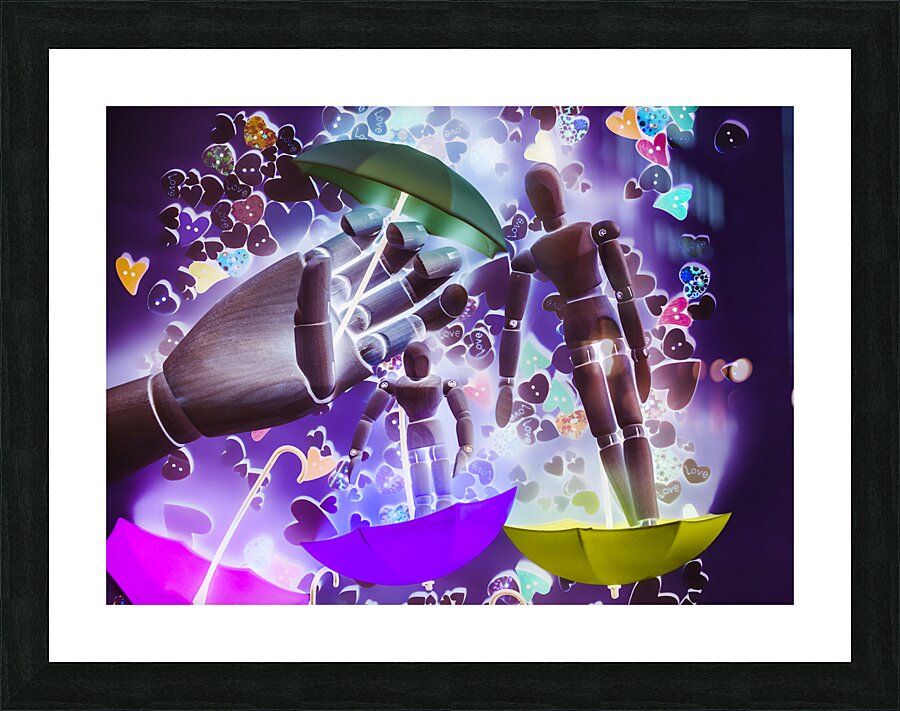 Rain songs in-verse Picture Frame print