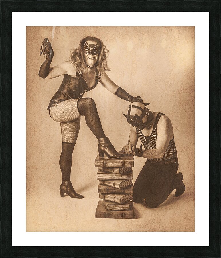 Whipped Picture Frame print