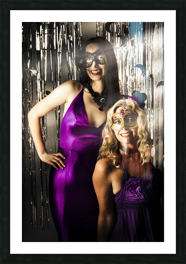 Bathed in stage light Picture Frame print