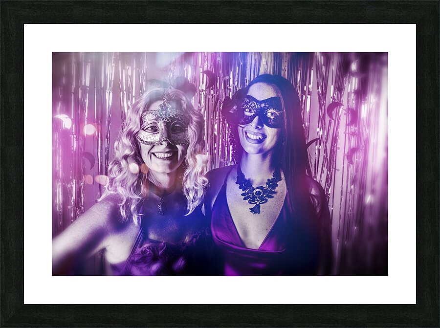 Carnival gleam Picture Frame print