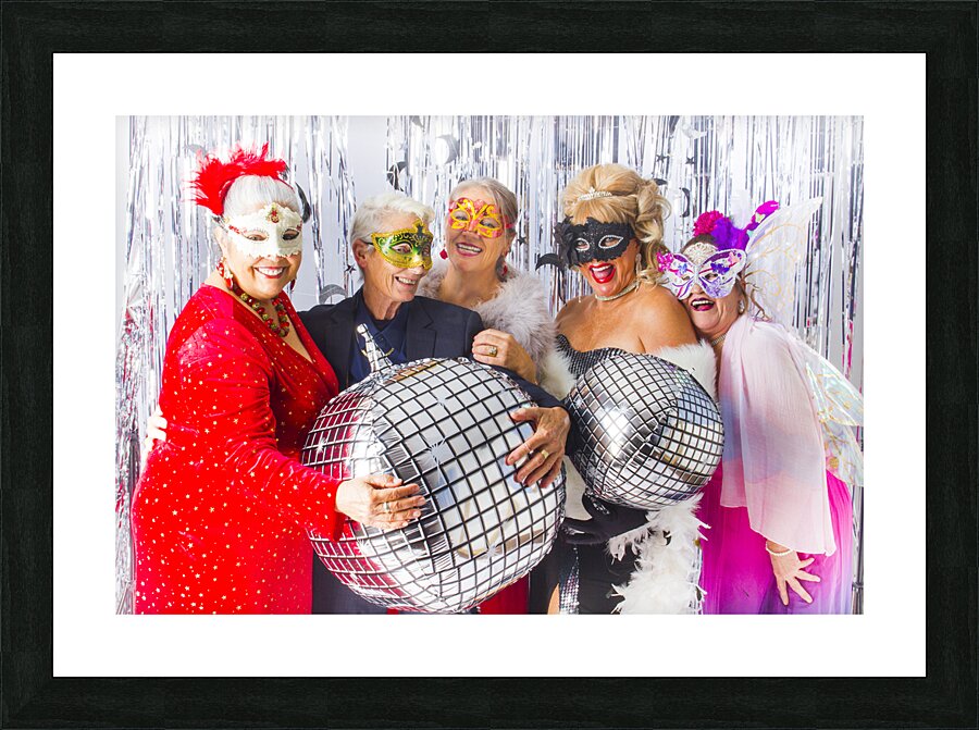Disco ball delight Picture Frame print