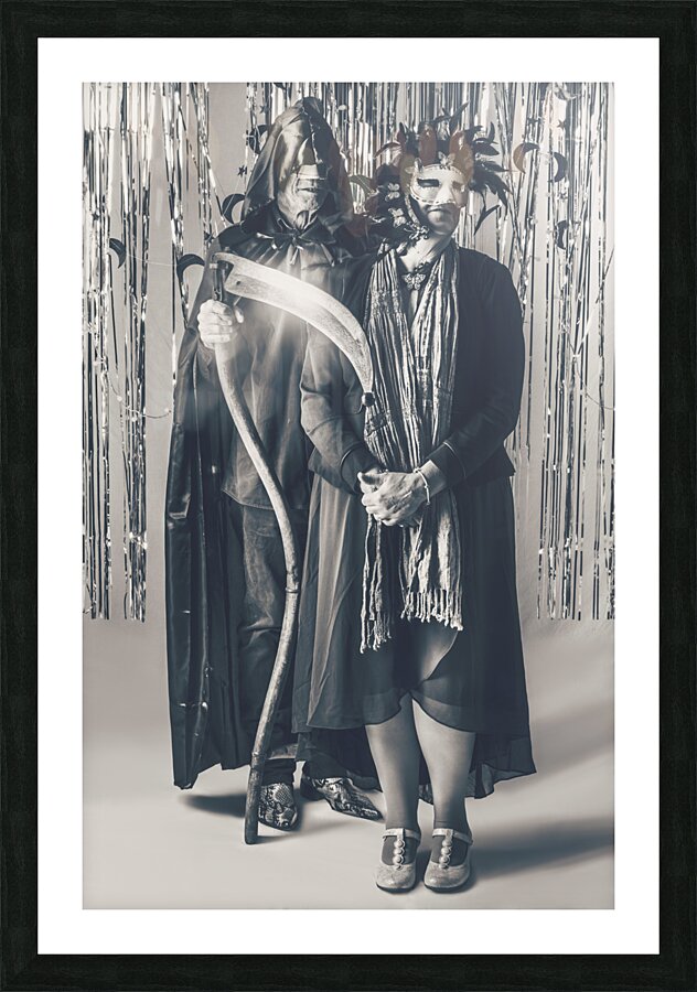 Deaths dance Picture Frame print