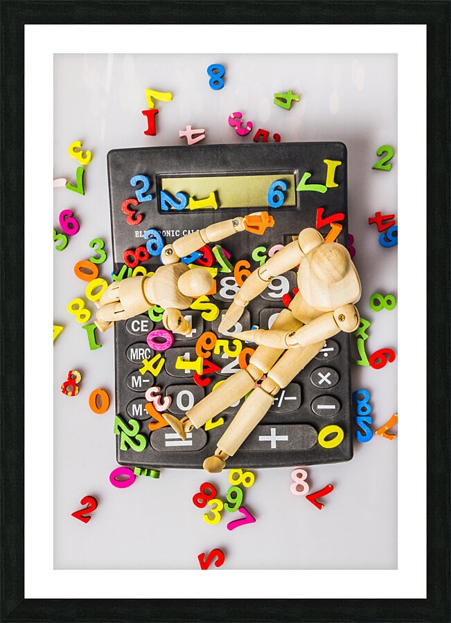 Balancing overheads Picture Frame print