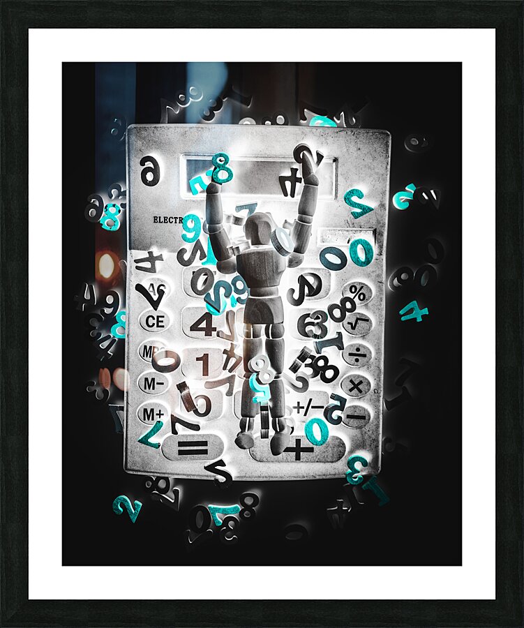 Numerous  Picture Frame print