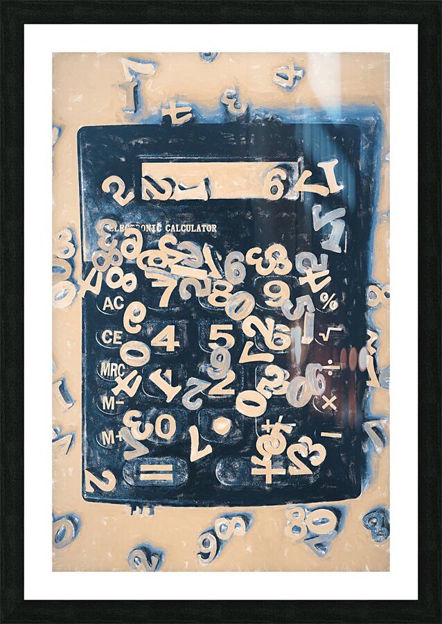 Calc elation Picture Frame print