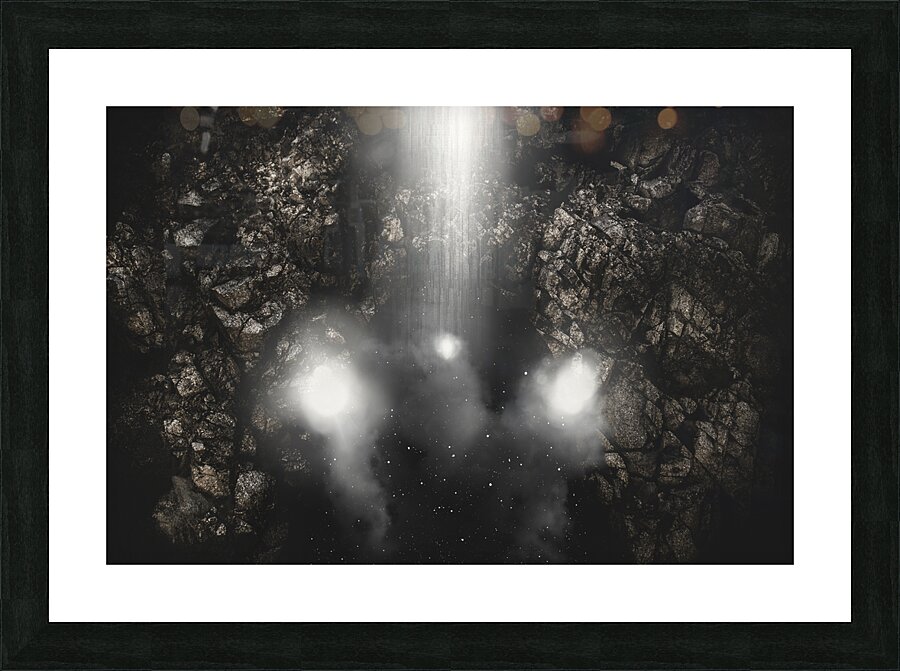 Decypher Picture Frame print