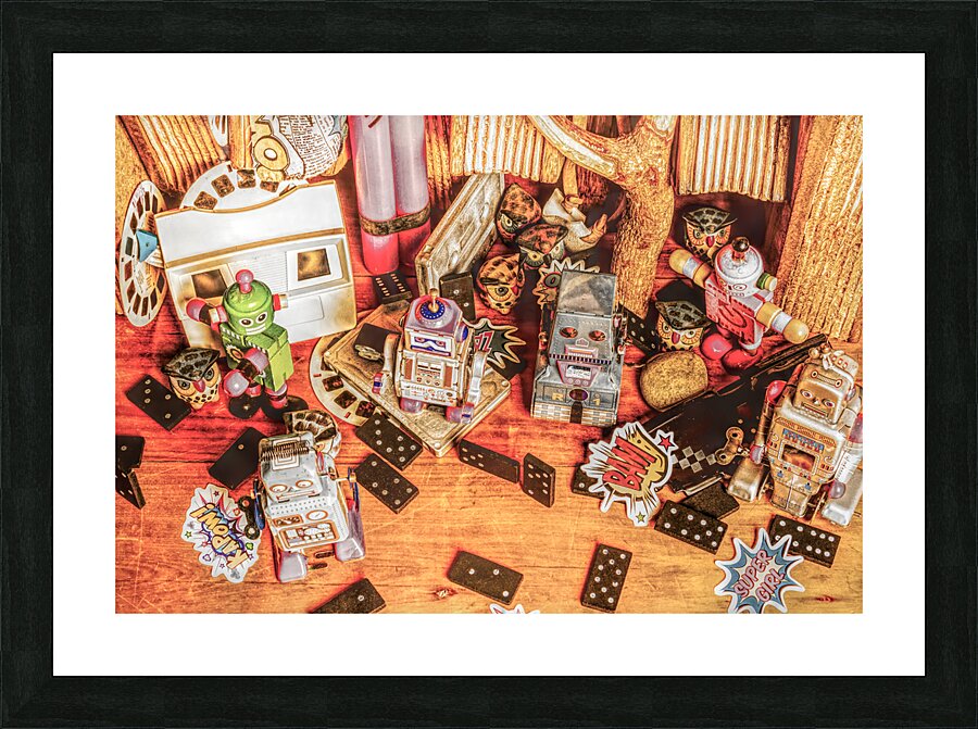 Wind-Up Play Picture Frame print