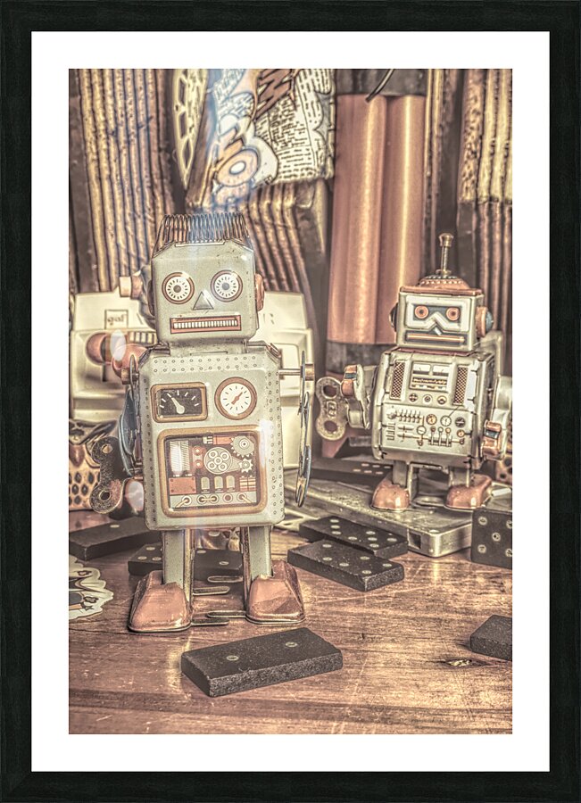 Nostalgic memorabilia Picture Frame print