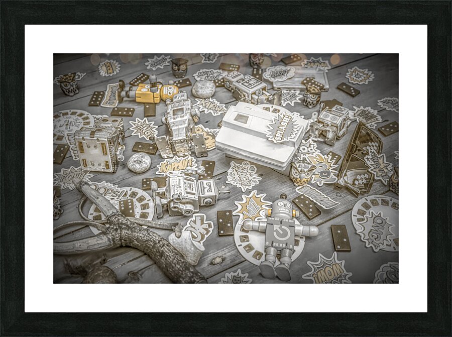 Robot revival Picture Frame print