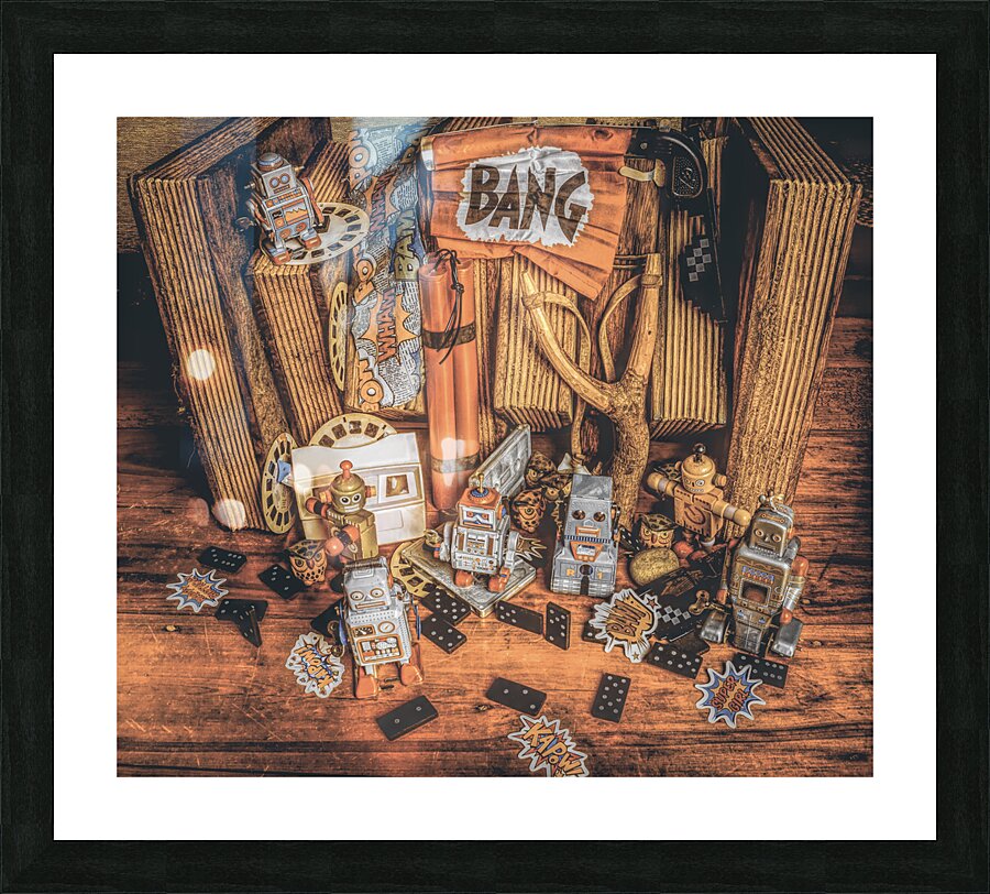 Imaginative days Picture Frame print