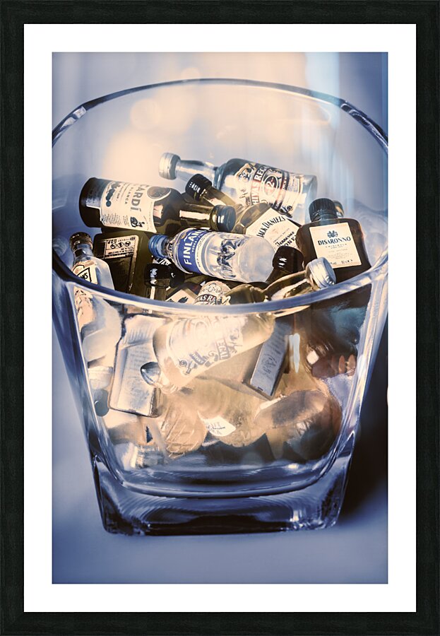 Mini bar Picture Frame print