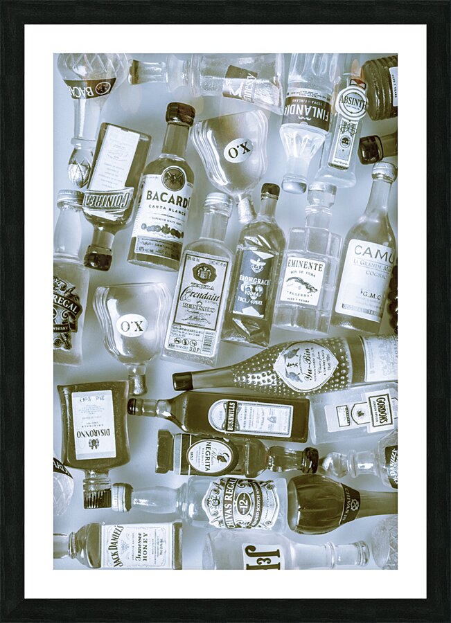 All glass Picture Frame print