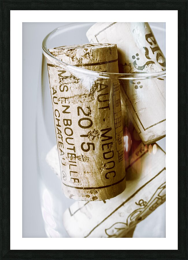 Fine wine glass Picture Frame print