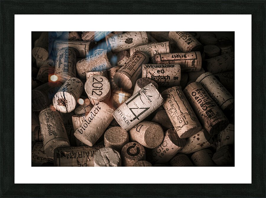 Wine cellar opulence Picture Frame print