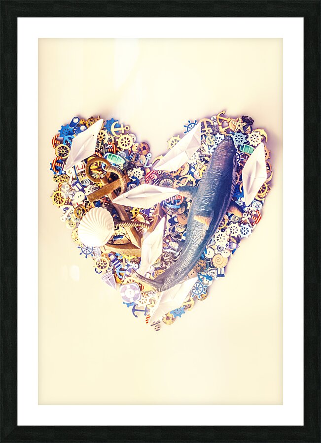 Sea sentiments Picture Frame print