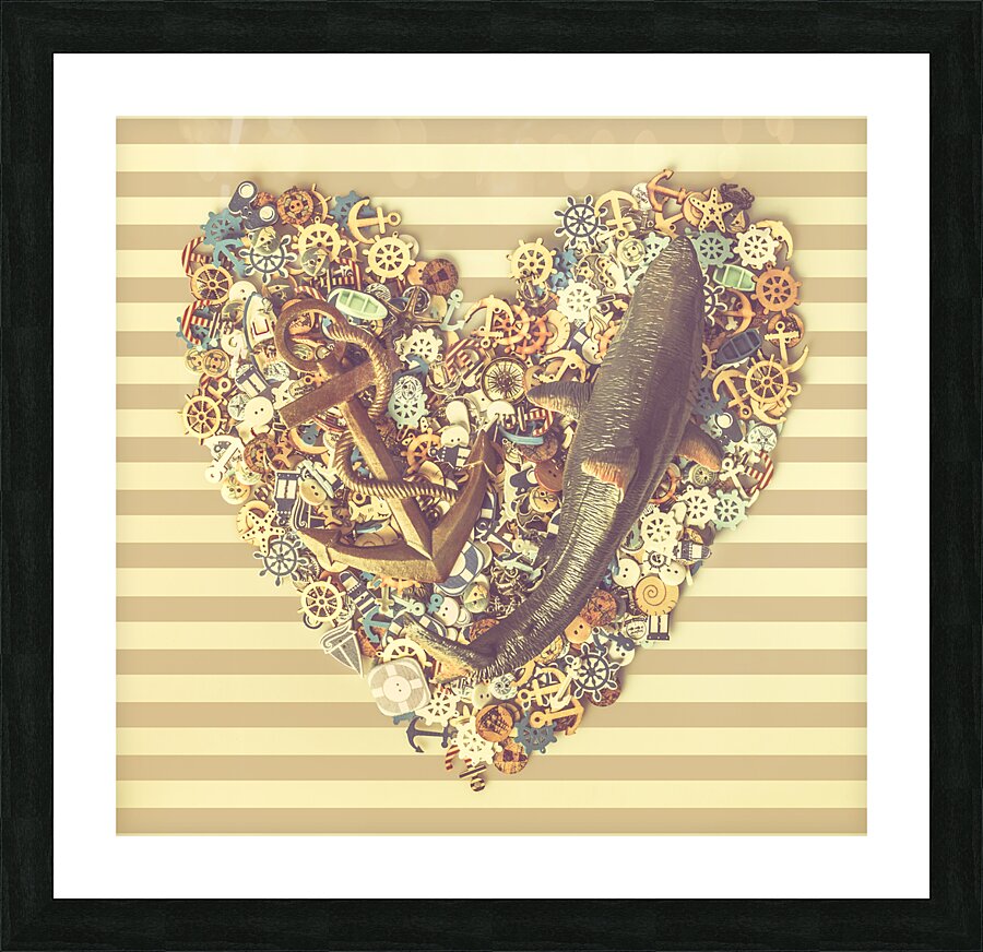 Hooks lines and sinkers Picture Frame print