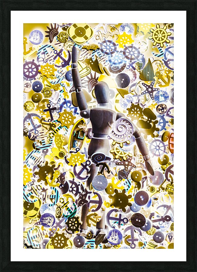 Paddle pop Picture Frame print