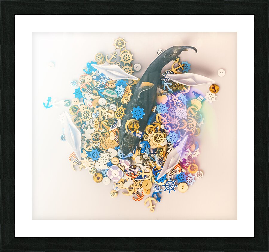 Over seas Picture Frame print