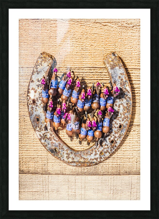 Up on the luck Picture Frame print