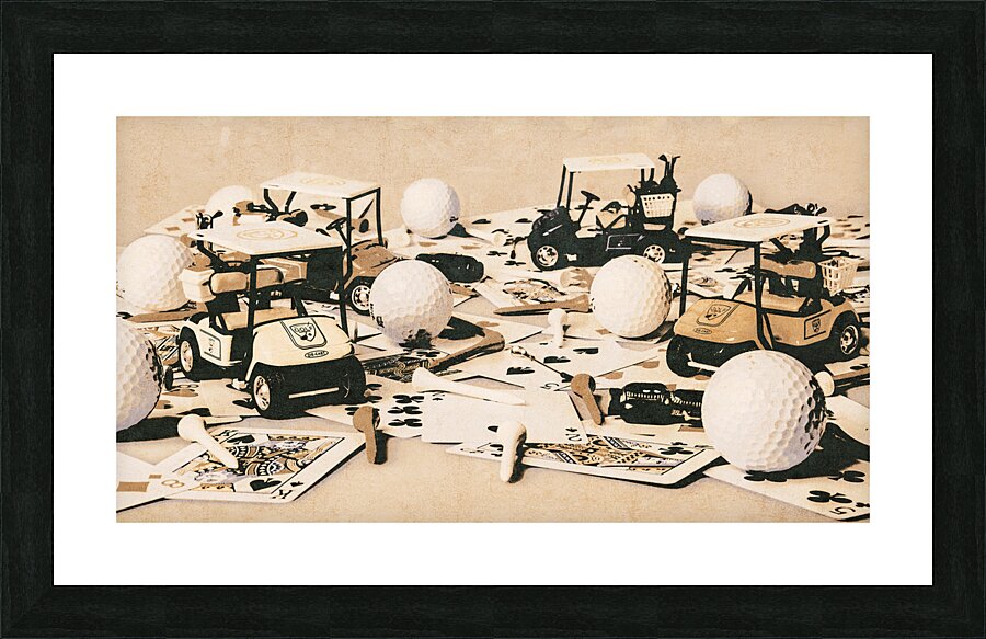 Play off Picture Frame print