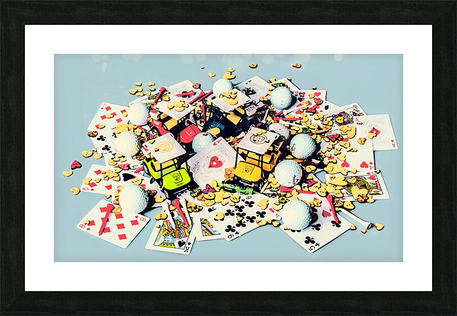 Fairway affair Picture Frame print