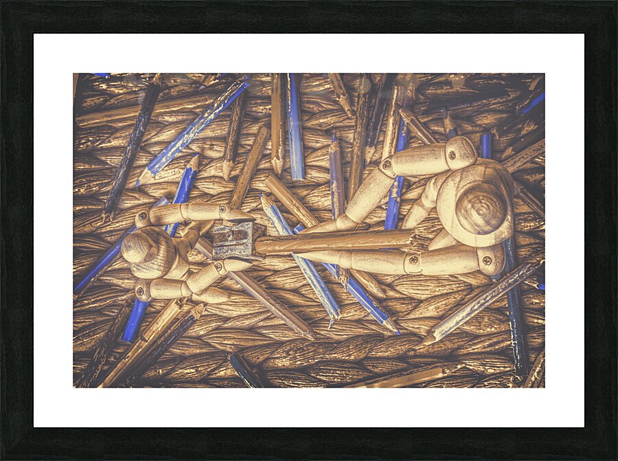 Sharpeners Picture Frame print