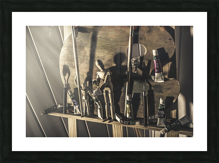 The cleanup crew Picture Frame print