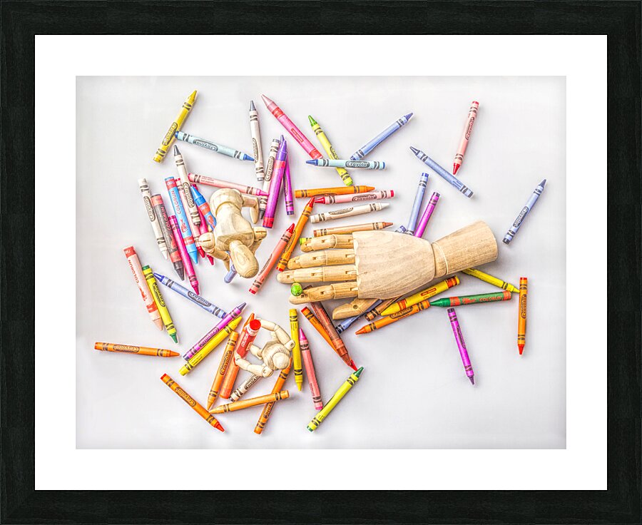 Drawn to life Picture Frame print