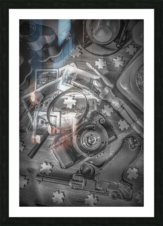 Honing in Picture Frame print