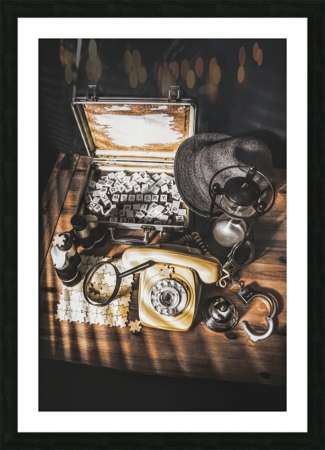 Shining light Picture Frame print