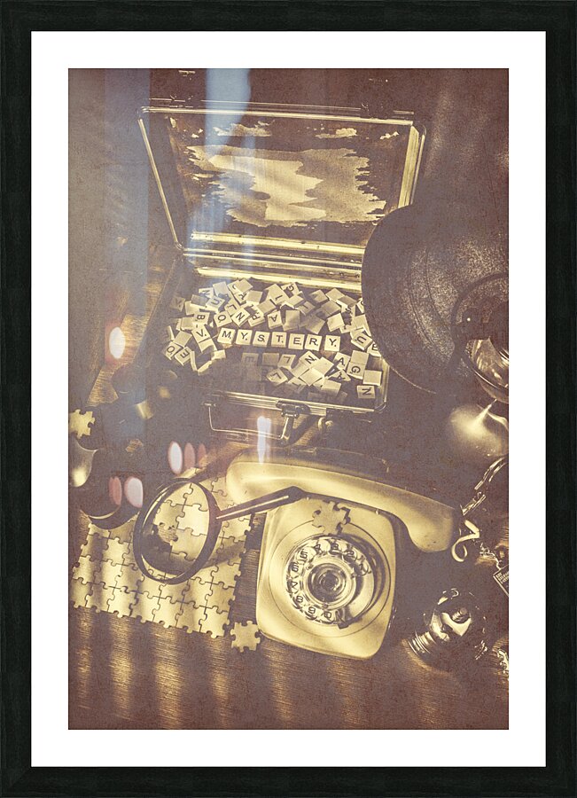 Closing in Picture Frame print