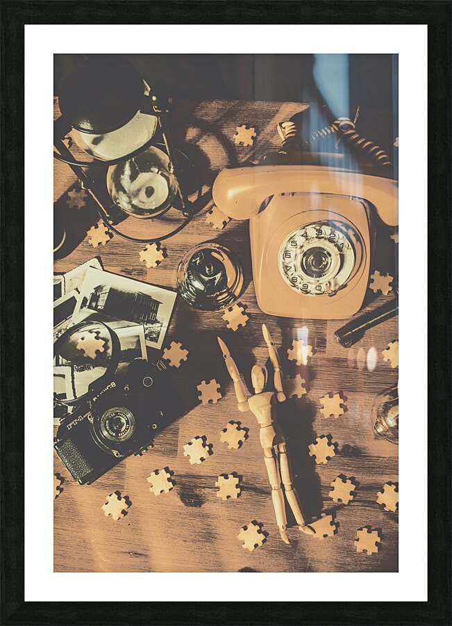 Tale of evidence Picture Frame print