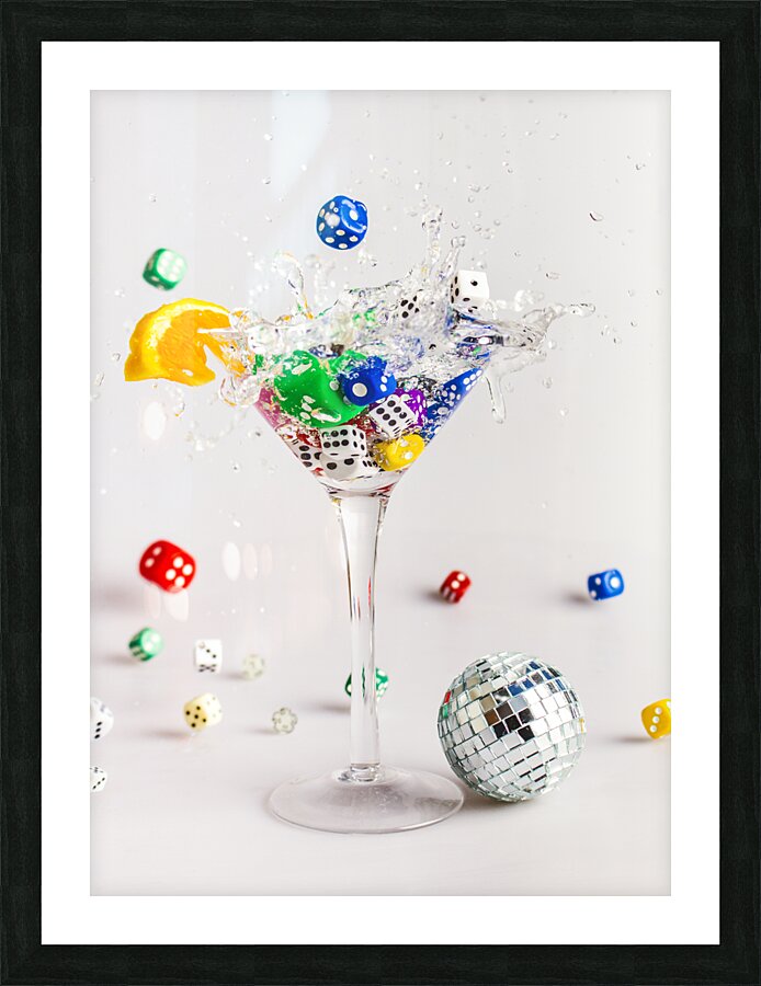 Out splash Picture Frame print