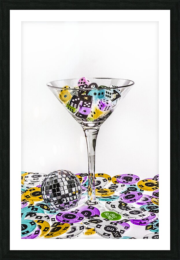 Casino slammer Picture Frame print