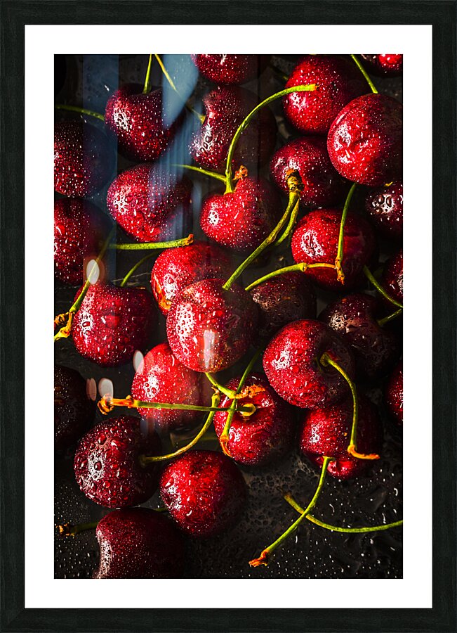 Cherry reds Picture Frame print