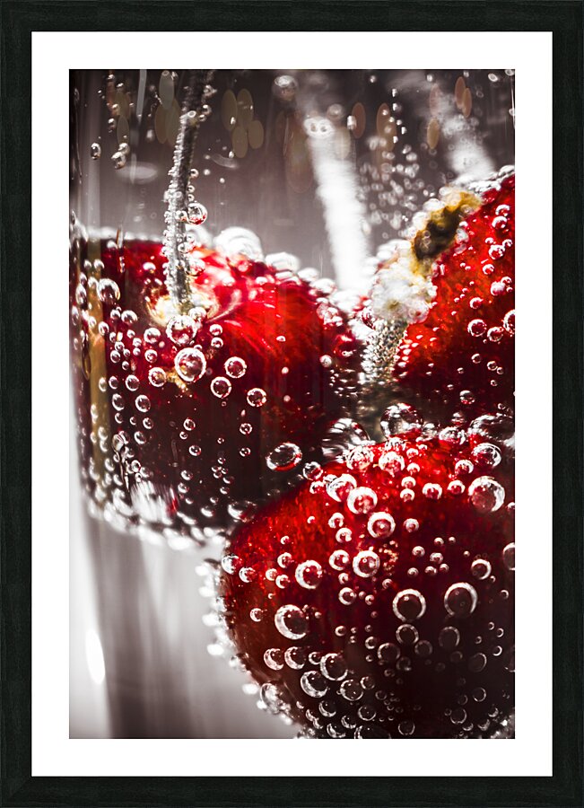 Cherry fizz Picture Frame print