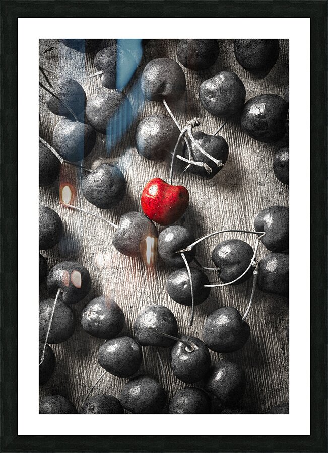 Cherry picked Picture Frame print